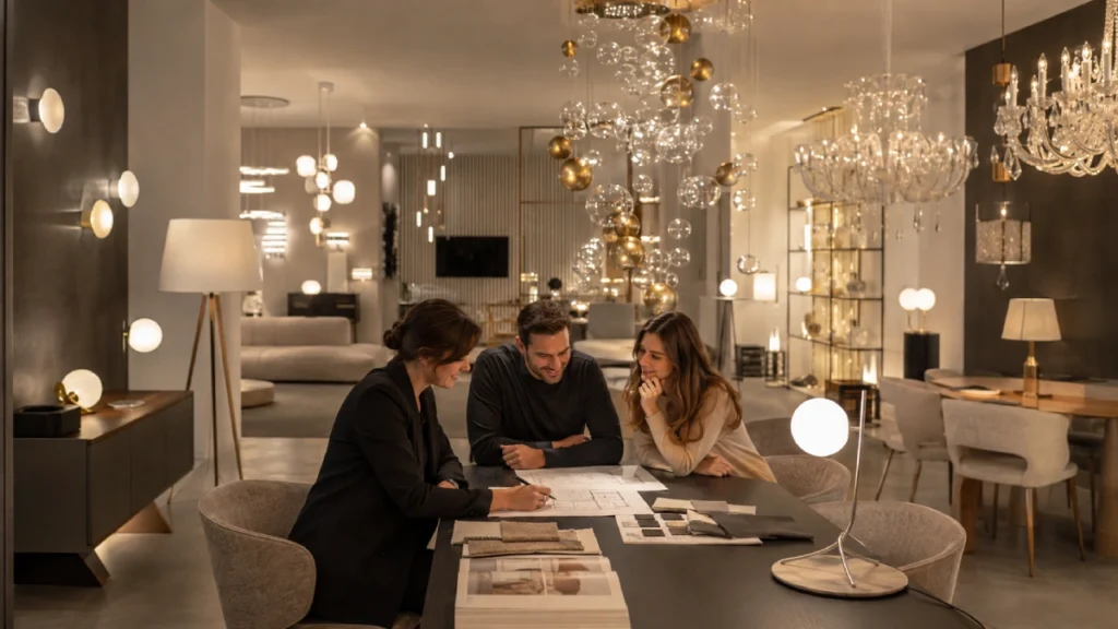 Showroom illuminazione Padova