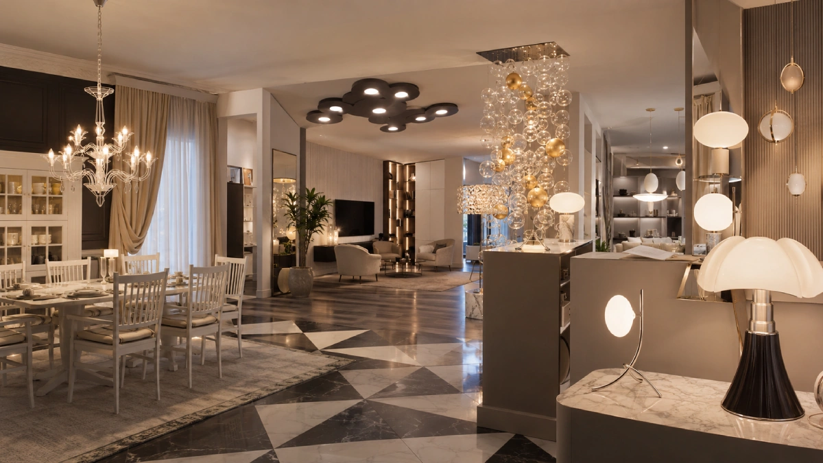 Showroom illuminazione Padova